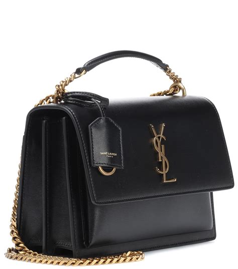 SAINT LAURENT Sunset medium leather shoulder bag 